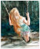 Girl on Swing